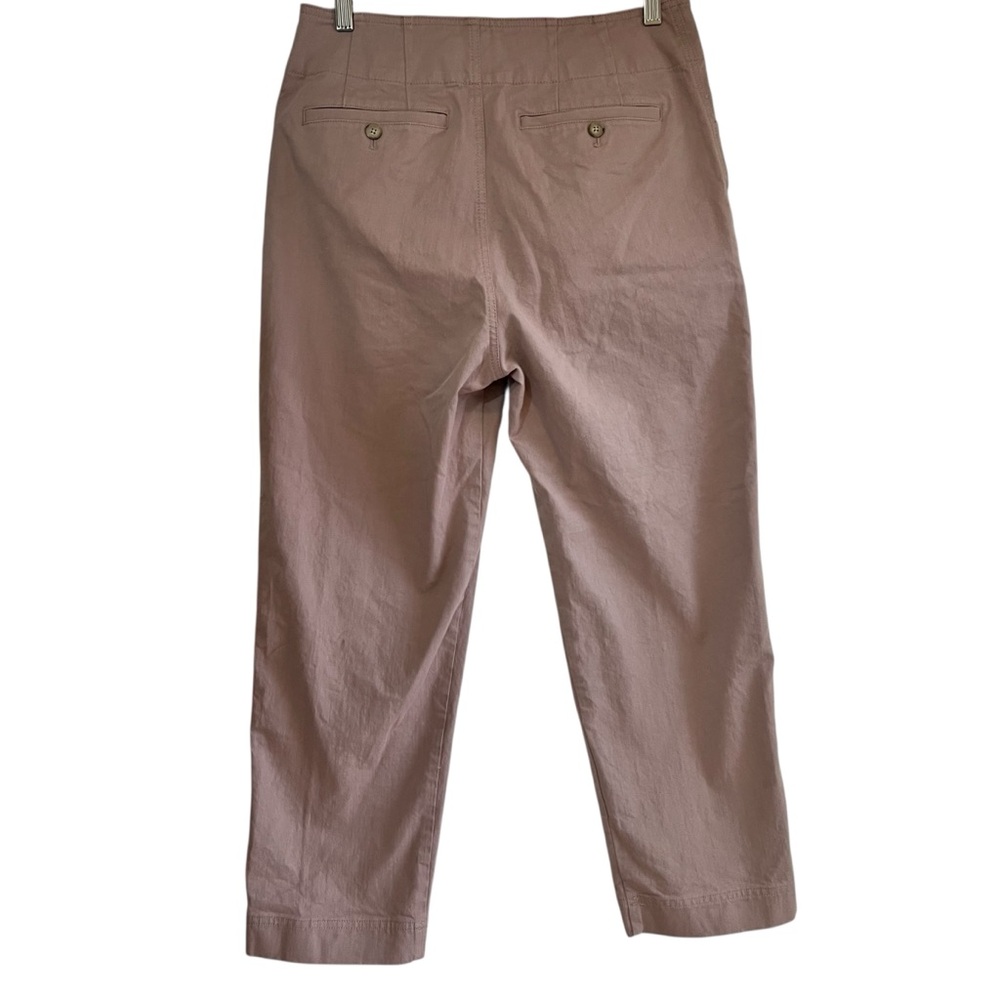 Club Monaco cropped high waist utility casual pants size 10 excellent condition - Picture 9 of 14